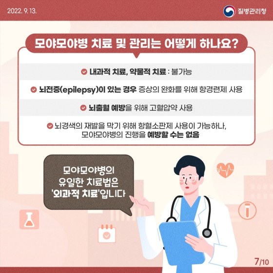 혈관이 연기처럼 모락모락, 모야모야병