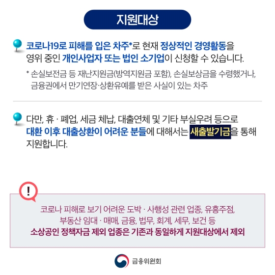 자영업자·소상공인의 금융부담 완화! 더금리 대환 프로그램 시행!