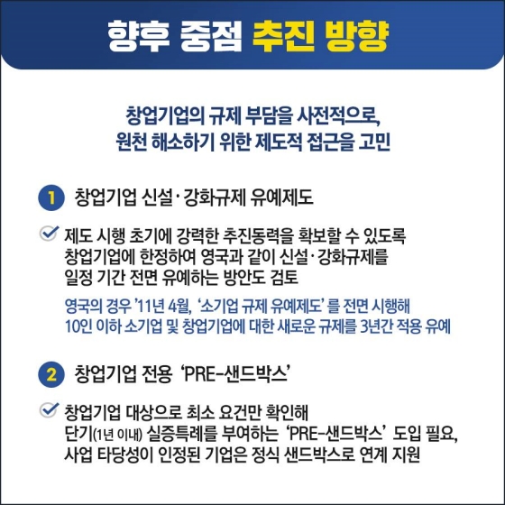 중소벤처기업 부담 주는 규제 뽀개기