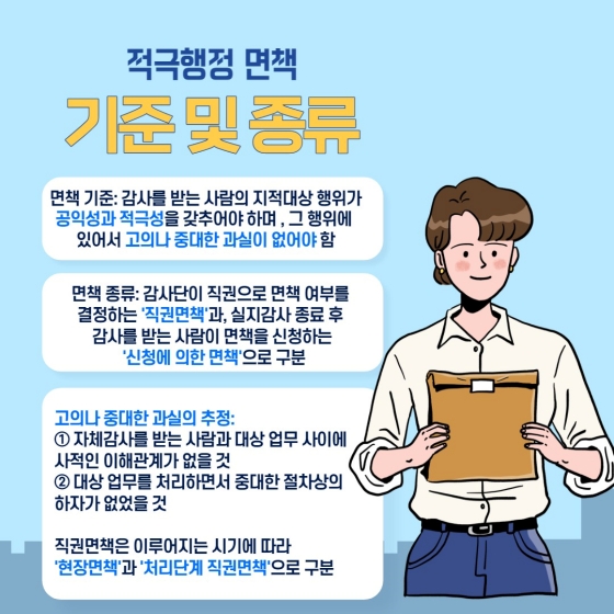 적극행정 면책 제도