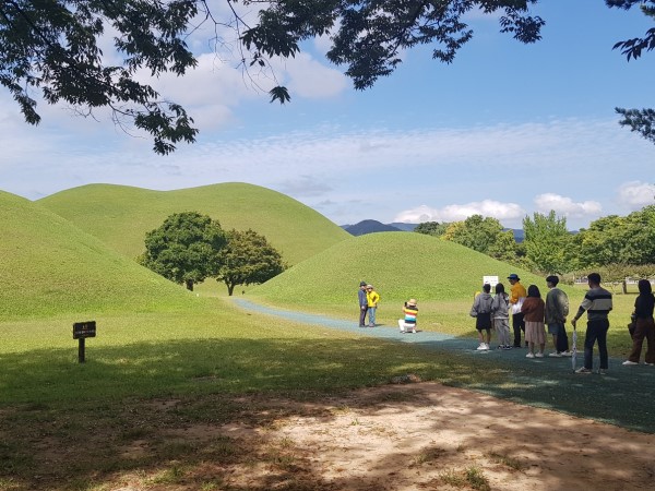 경주 대릉원 황남대총 포토존