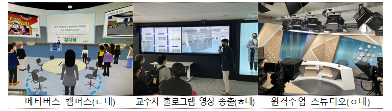 4(5)(0) 메타버스 캠퍼스·가상현실 콘텐츠 등 다양한 교육기술 활용
첨단분야 학사과정 등은 내년 1분기 내 별도 승인심사
