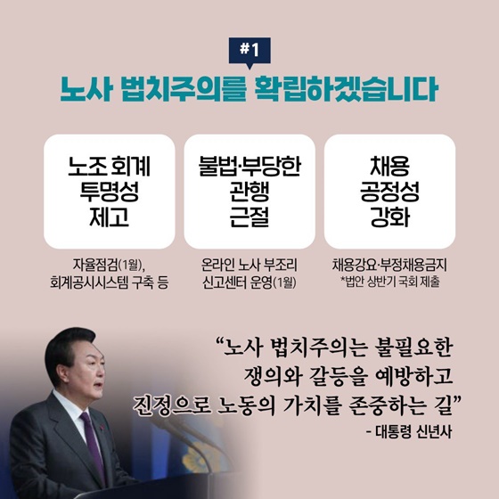 2023 고용노동부 업무보고 - 1