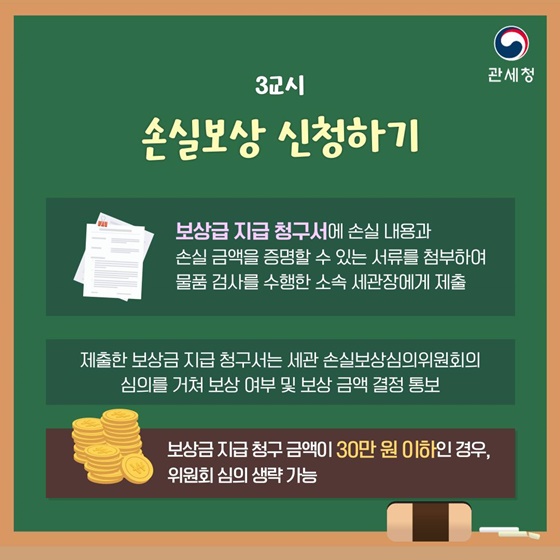 세관검사받다 망가진 내 물건 누가 보상해주나?