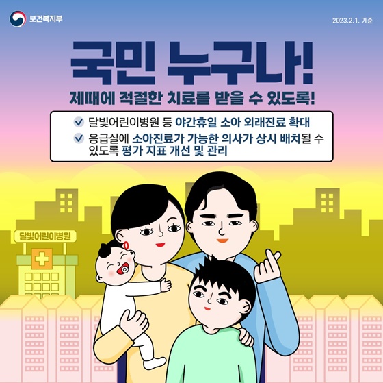 필수의료 지원대책 브리핑(23.1.31.)