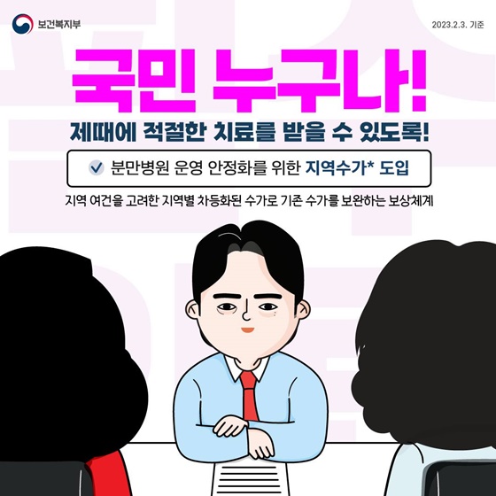 필수의료 지원대책 브리핑(23.1.31.)