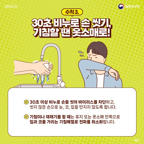 개인 방역 5대 중요 수칙으로 안전하게 건강하게!