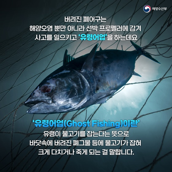 유령이 물고기 잡는다고?