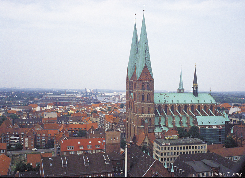 북부 독일의 음악의 요람 성모 마리아 교회.