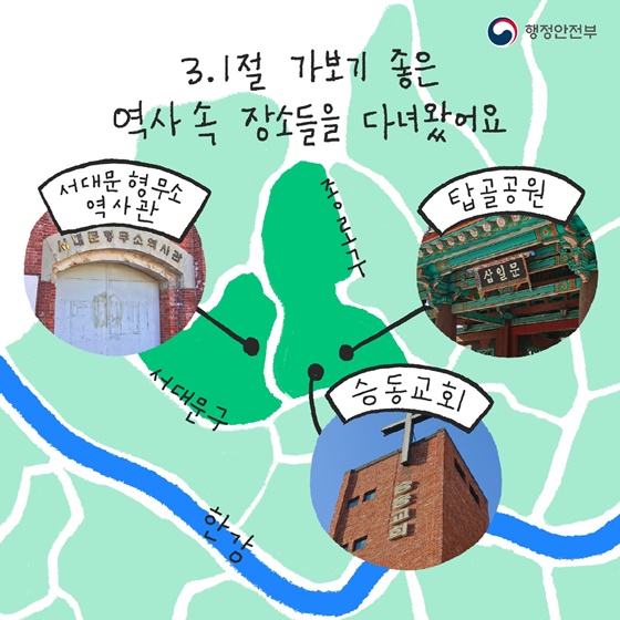 [삼일절] 3.1절에 꼭 가봐야 할 역사 속 장소