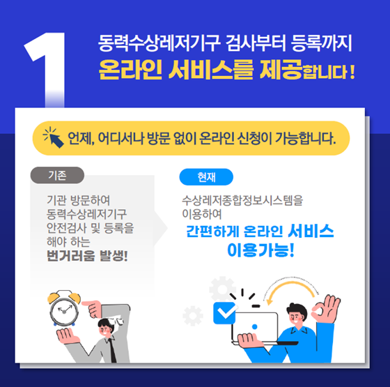 차세대 수상레저 종합정보시스템 정식 서비스 실시!
