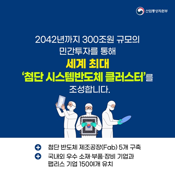 세계 최대 규모 반도체 클러스터 경기도 용인에 조성!