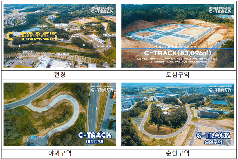 ‘C-Track’ 주요 시설.
