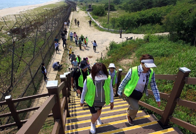 강원 고성 DMZ 평화의 길. (사진=저작권자(c) 연합뉴스, 무단 전재-재배포 금지)