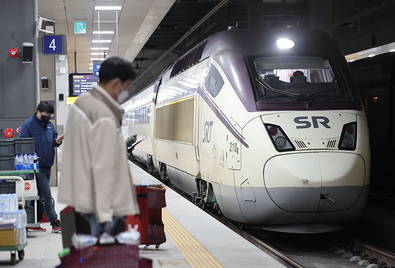 서울 강남구 수서역 SRT 역사의 모습.(사진=저작권자(c) 연합뉴스, 무단 전재-재배포 금지)