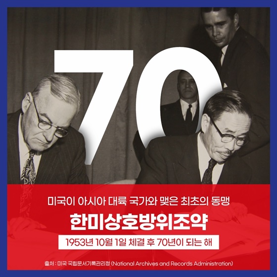 숫자로 보는 한미동맹 70주년