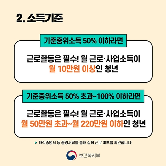 2023 청년내일저축계좌 지원대상 알려드림