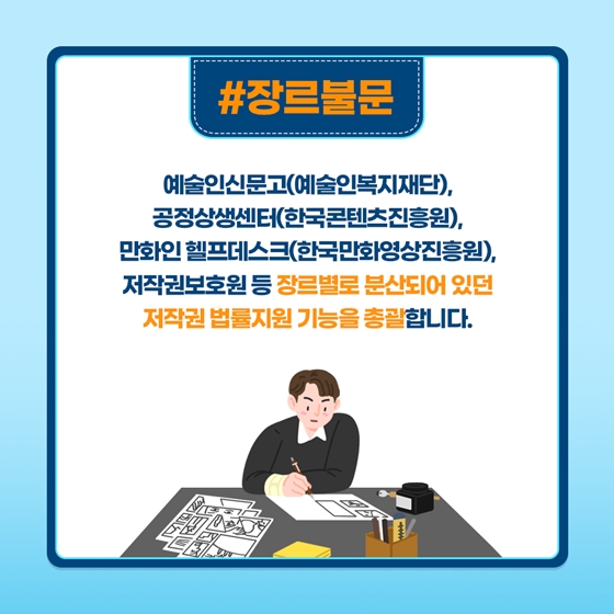 [열쇠말로 알아보는 정책] 저작권법률지원센터