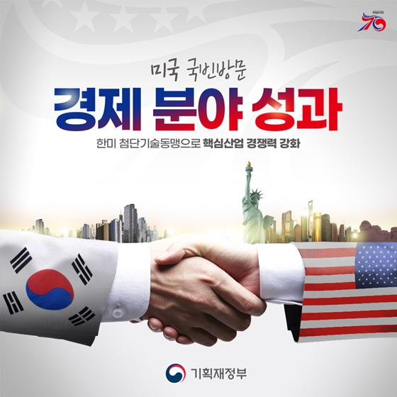 한미 첨단 기술동맹으로 핵심산업 경쟁력 강화