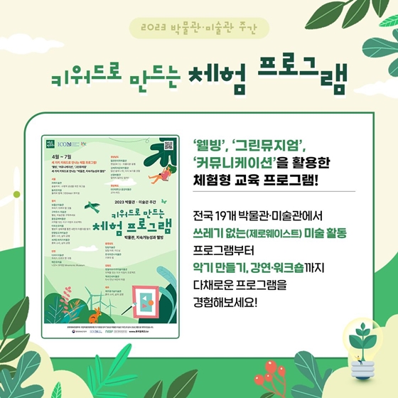 박물관의 지속가능성과 웰빙을 말하다