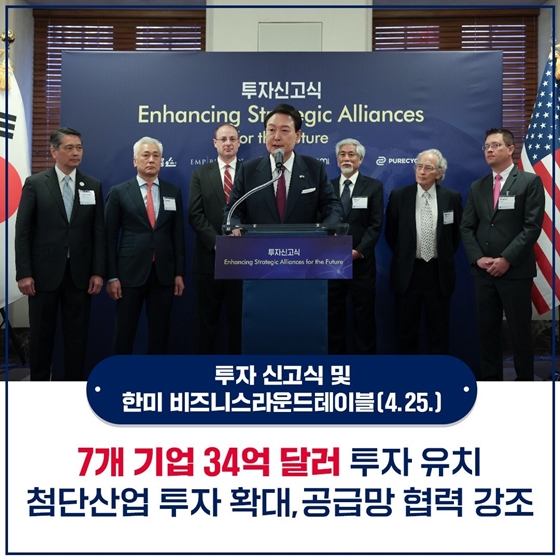 사진으로 보는 12년 만의 미국 국빈방문 주요 결과