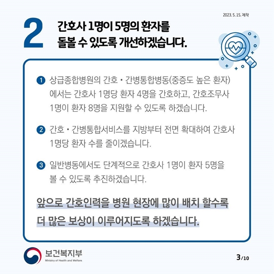 제2차 간호인력지원 종합대책