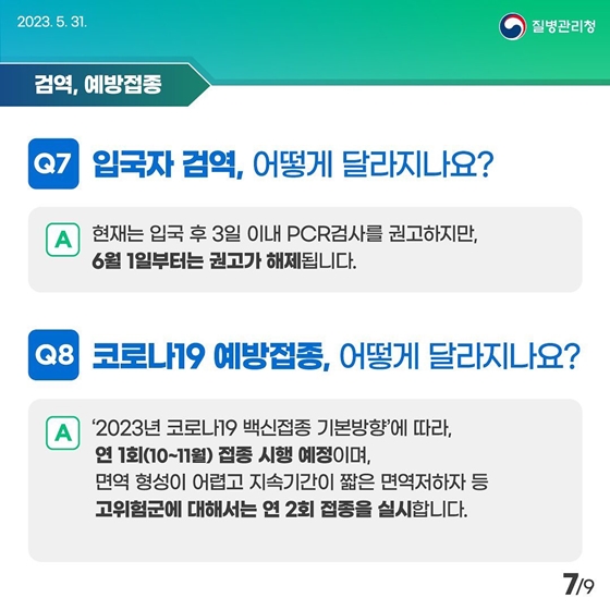 6월부터 달라지는 코로나19 방역조치 한눈에 알아보기