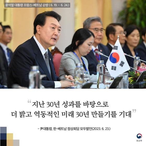 윤석열 대통령, 프랑스-베트남 순방