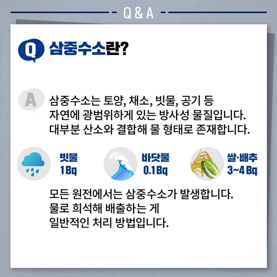 후쿠시마 오염수 관련 Q&A