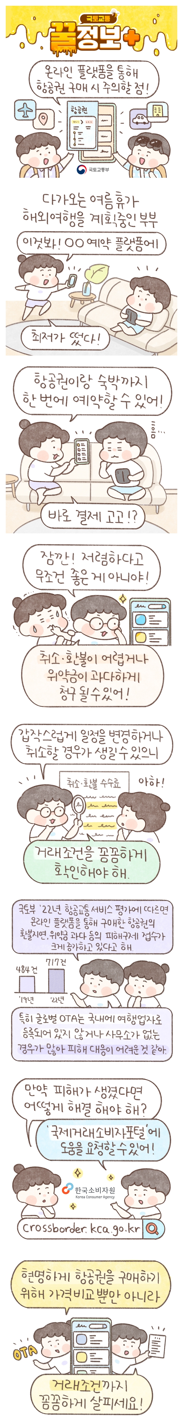 온라인 플랫폼을 통해 항공권을 구입할 때 주의할 점!