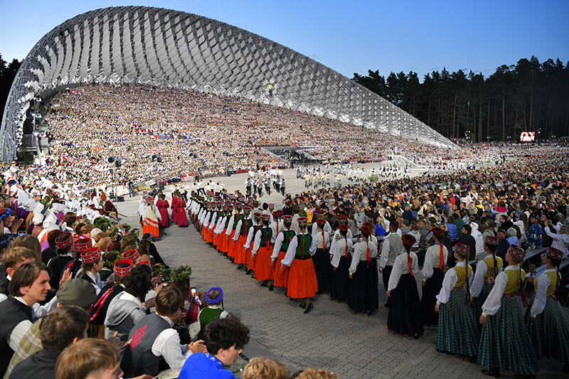 메자파르크스 야외공연장. (사진=Latvian National Centre for Culture Archive)