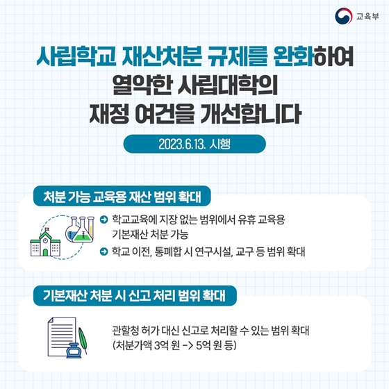 2023년 하반기 교육정책 이렇게 달라집니다