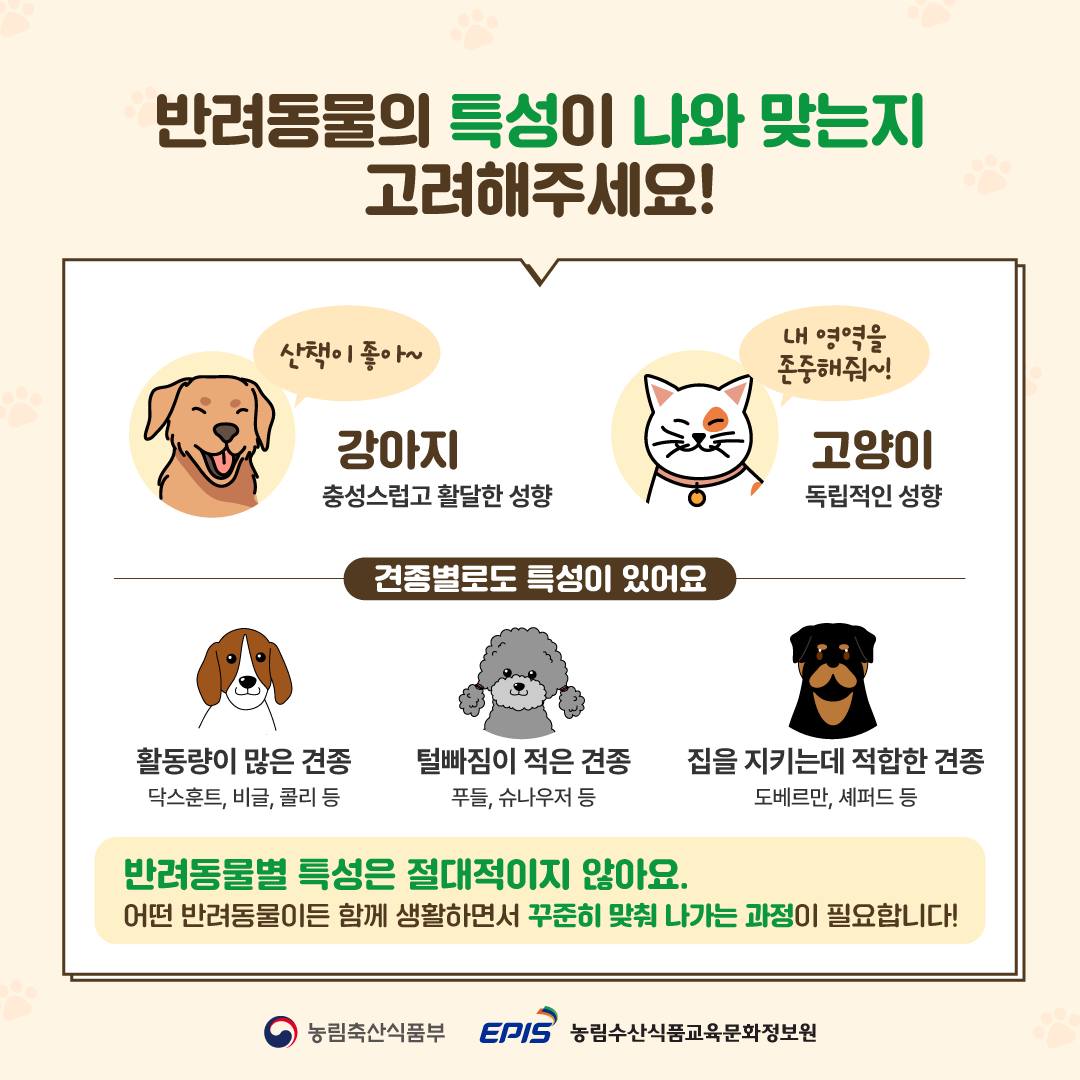 나와 가족이 되어주세요!