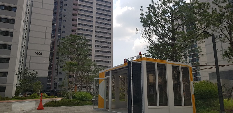 경기도 양주시의 한 공공임대아파트
