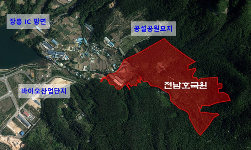 전라남도 장흥군 장흥읍 금산리 전경도. (자료=국가보훈부)