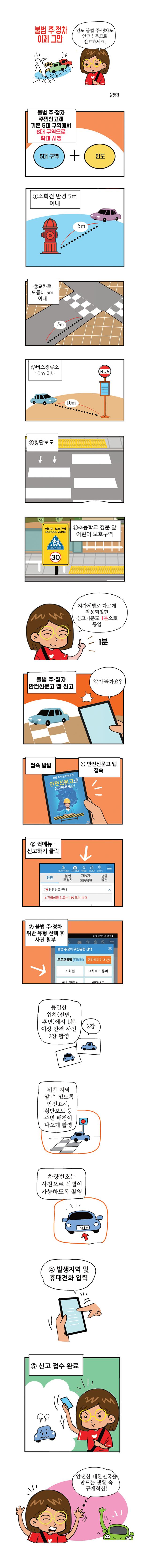불법 주·정차 이제 그만