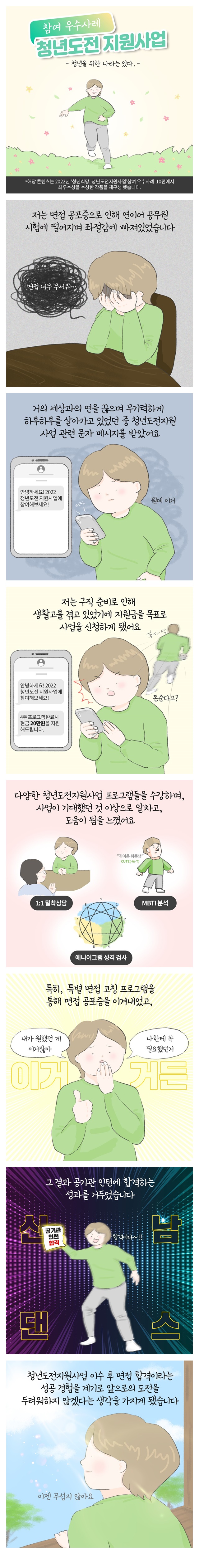 청년도전 지원사업 참여 우수사례 2편