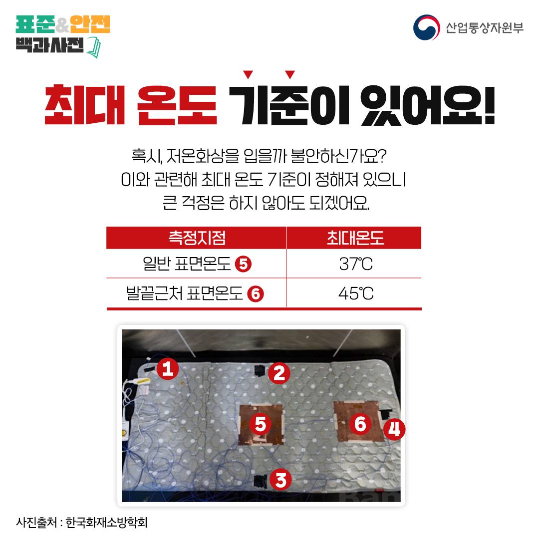 [표준&안전 백과사전] 전기매트 저온화상 피하는 안전한 사용법!!