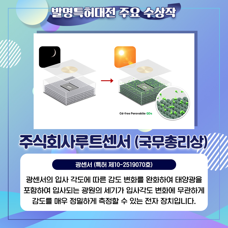 올해의 발명특허대전 영예의 수상작은?