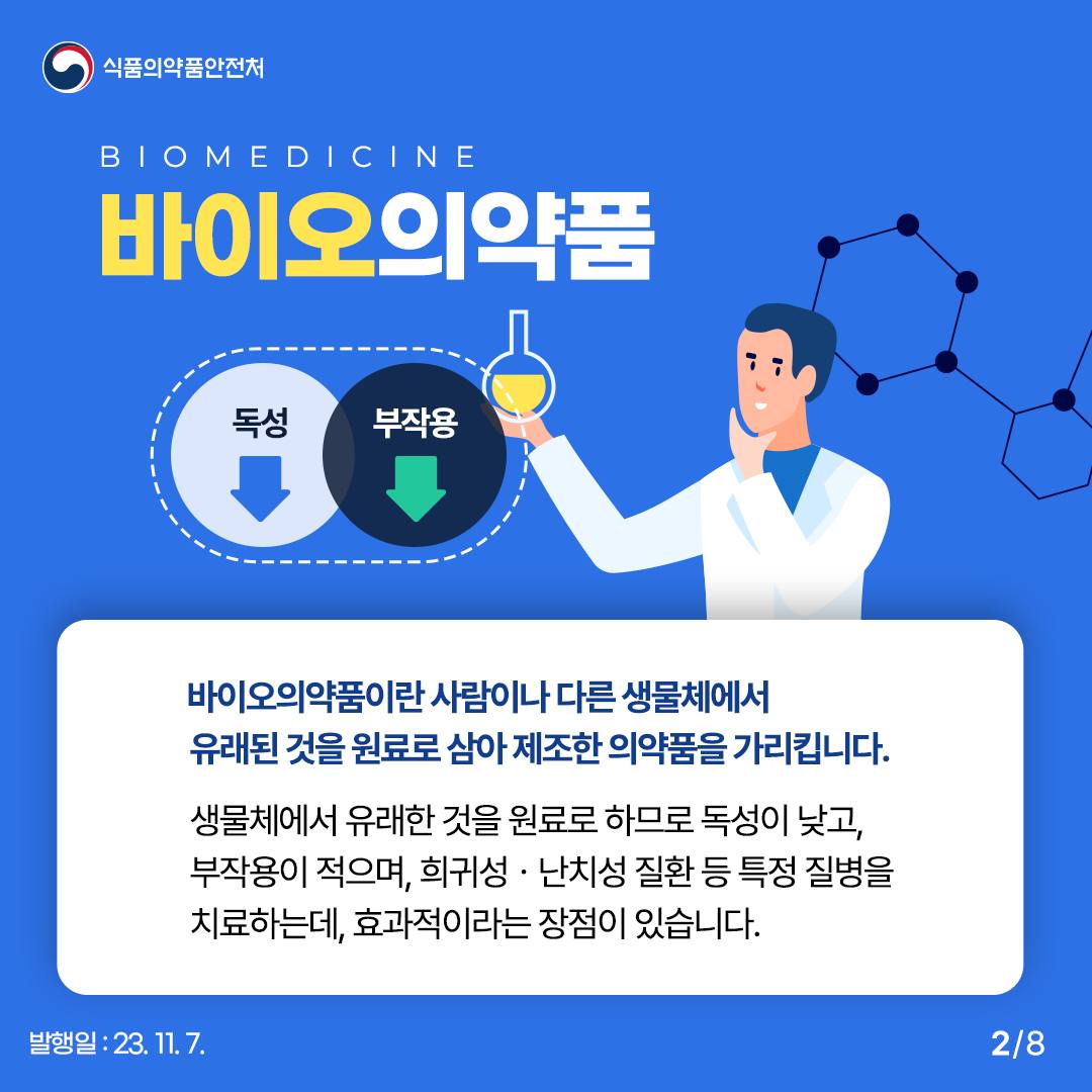 바이오의약품이란 무엇일까요?