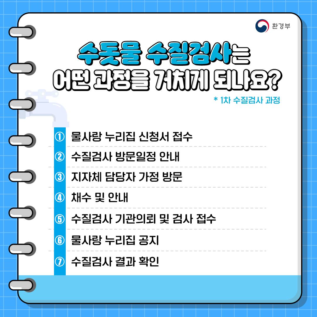 우리집 수돗물 수질, 눈으로 직접 확인할 수 있다?