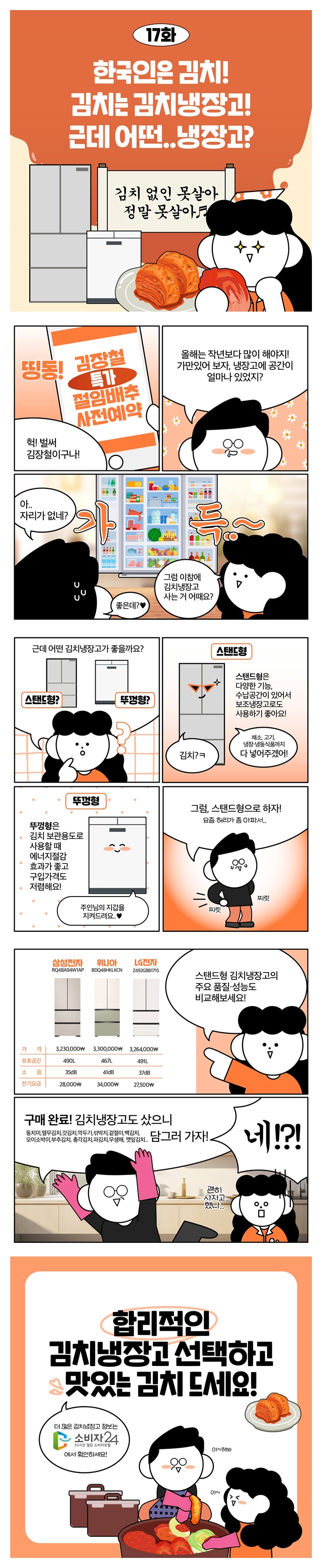 김치냉장고! 용도에 맞게 구매·선택하실 수 있도록 알려드려요