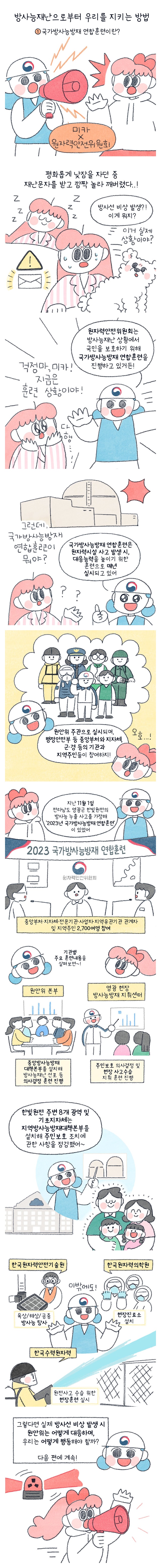 [미카X원자력안전위원회] EP1. 국가방사능방재 연합훈련이란?