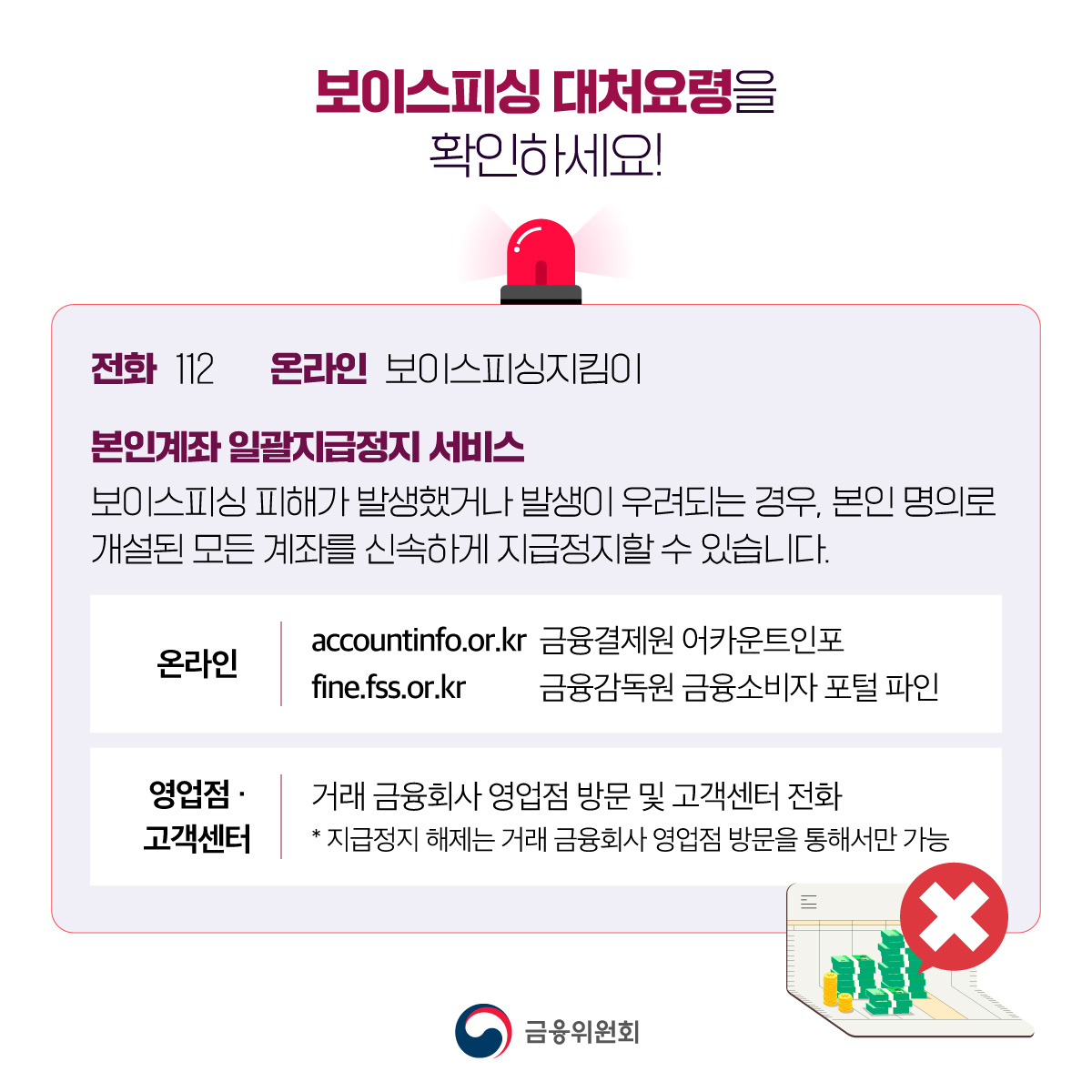직접 현금 건넨 보이스피싱도 피해구제 가능합니다