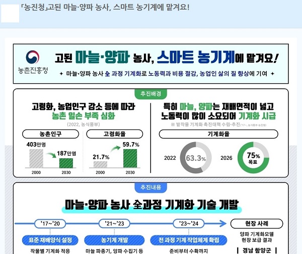 차관급 정부혁신 우수사례 중 하나(출처=소통24).