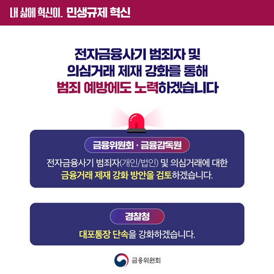 신규계좌 이체·출금한도 제한 합리적으로 개선