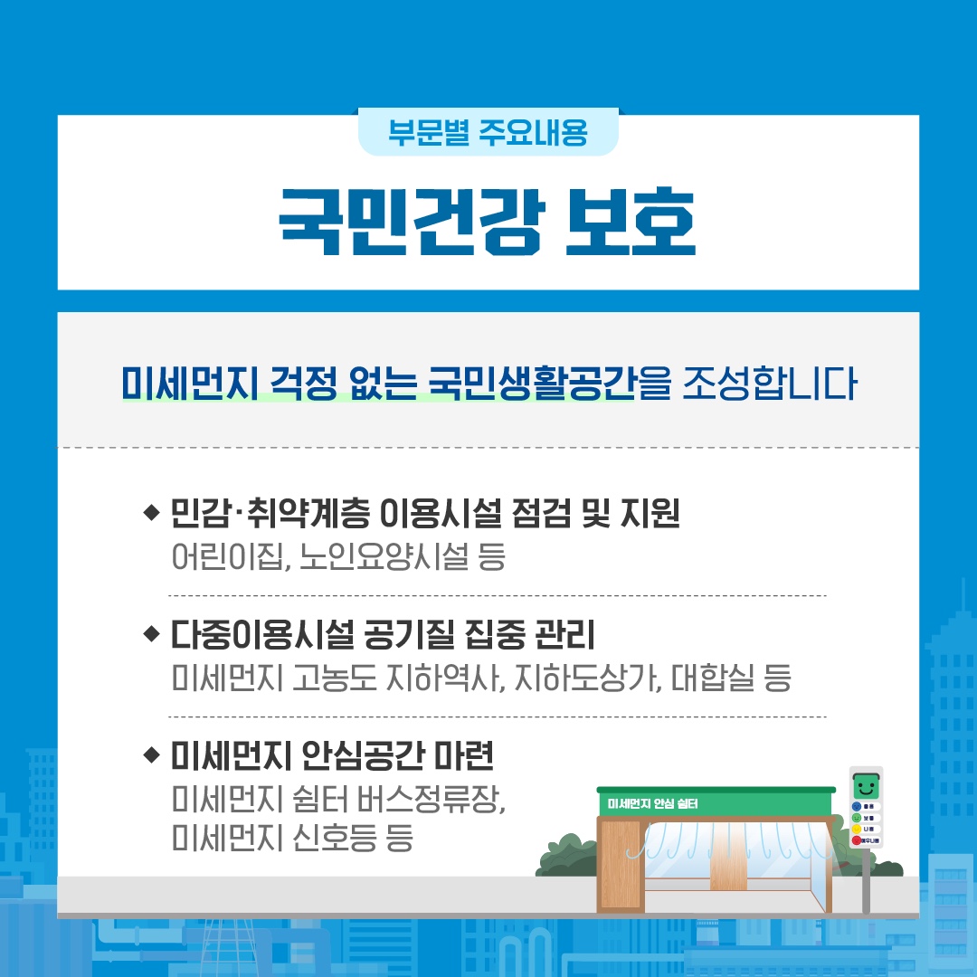 올겨울도 푸른 하늘을 위해 제5차 미세먼지 계절관리제
