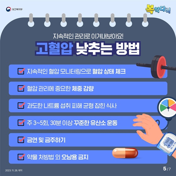 겨울철 위험한 고혈압 주의사항과 증상 알아보기