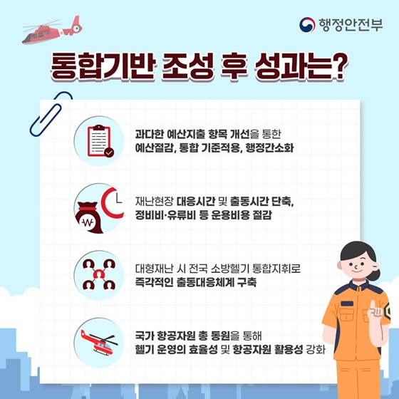 소방헬기 출동관할, 지역과 하늘의 경계를 허문다!