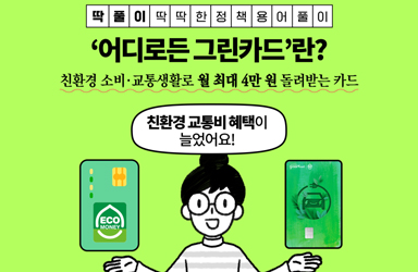 [딱풀이] ‘어디로든 그린카드’란?